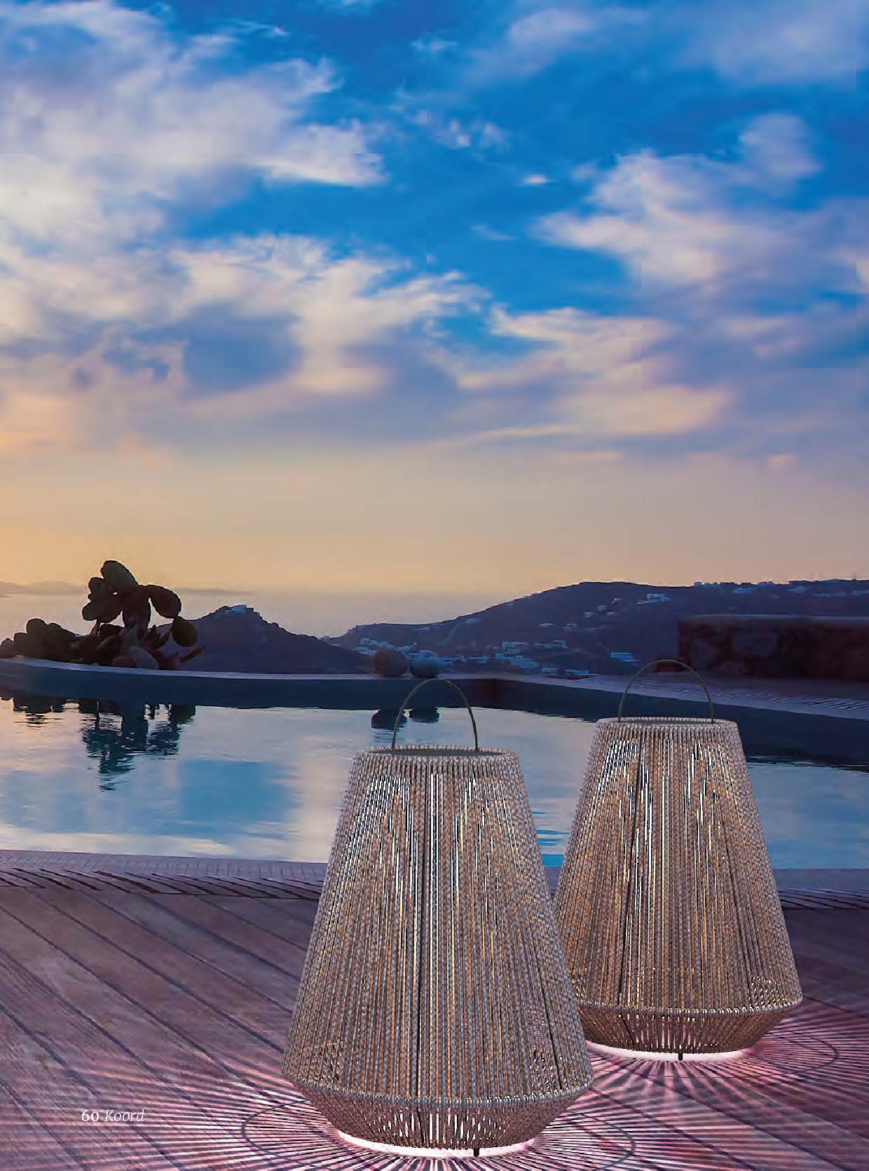 Koord Outdoor LED mit Akku - KD.112.14 - Designer Eloy Puig - el torrent